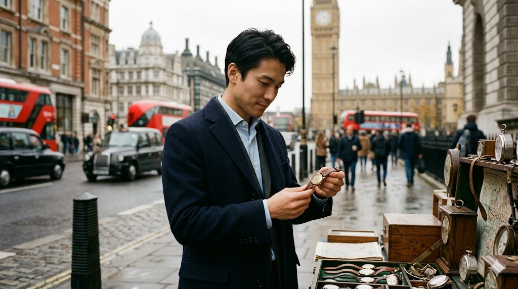 創業の地はイギリスのロンドンを表すイメージ画像