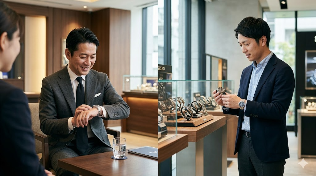 価格とターゲット層の差をわかりやすく比較を表すイメージ画像