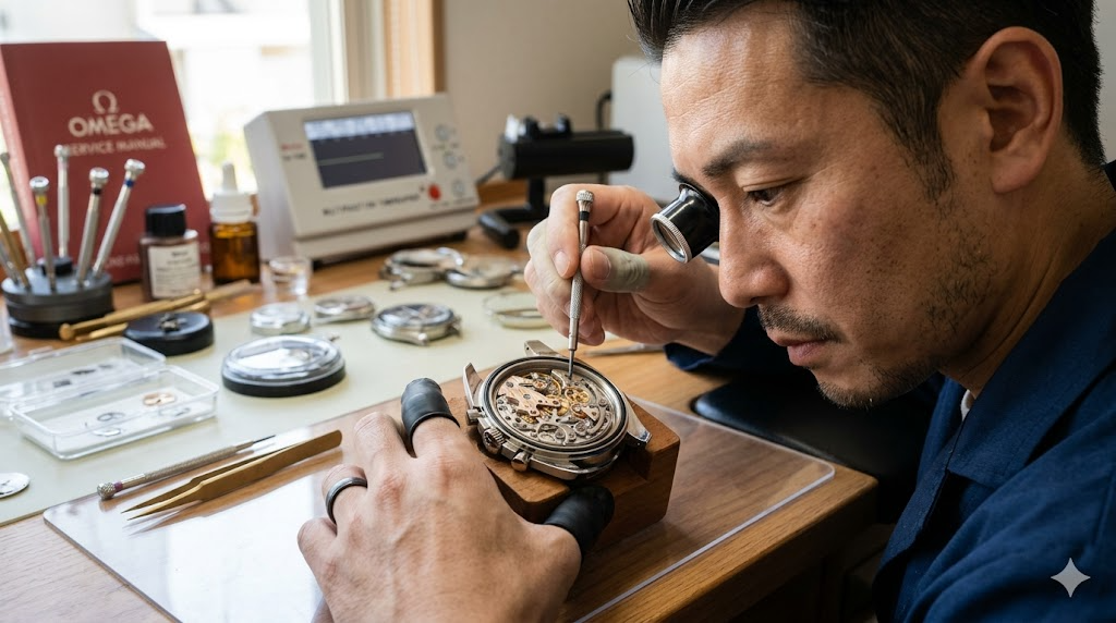 オメガのオーバーホール料金まとめを表すイメージ画像